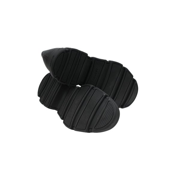Lanvin Mens Derbys US 11.5 EU 44.5 Flat Black Leather Chunky Asymmetrical Sole main image 6